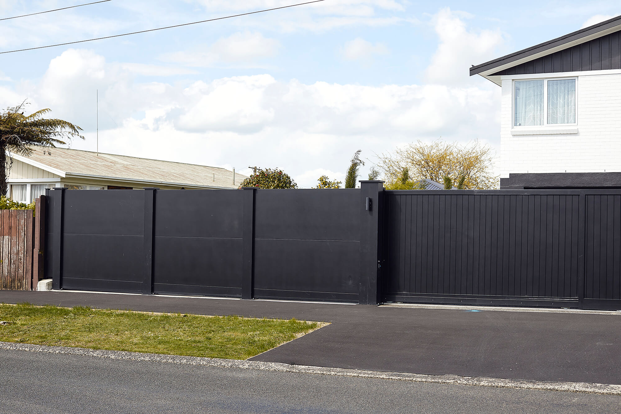 Fence solid wall solid 01